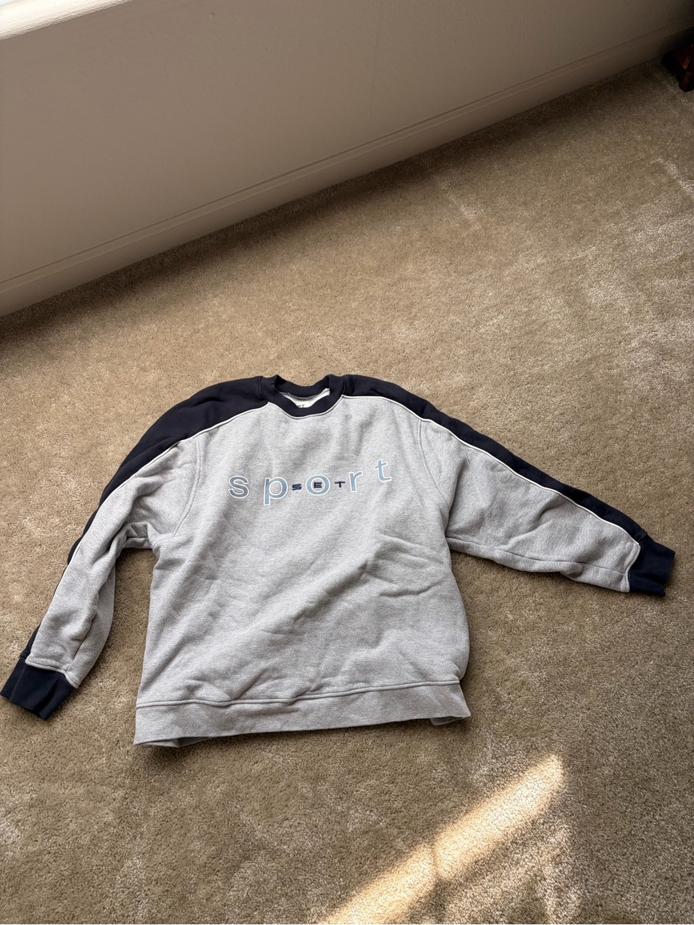 Set Active Sport Staple Stripe Sweatshirt